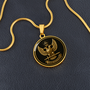 Scottish Rite  Circle Necklace - Bricks Masons