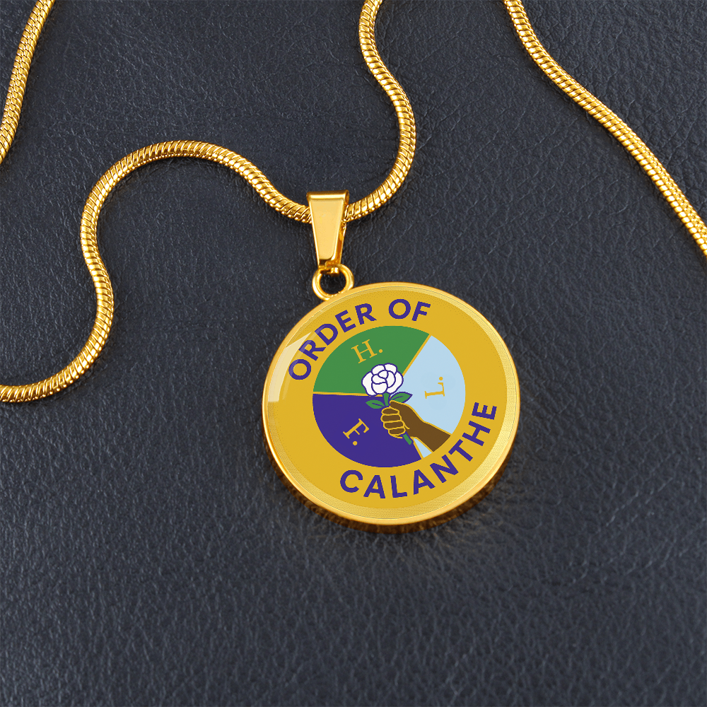 Order Of Calanthe Necklace - Bricks Masons