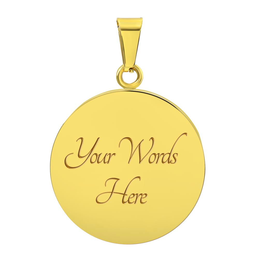 Order Of Amaranth Circle Necklace - Bricks Masons