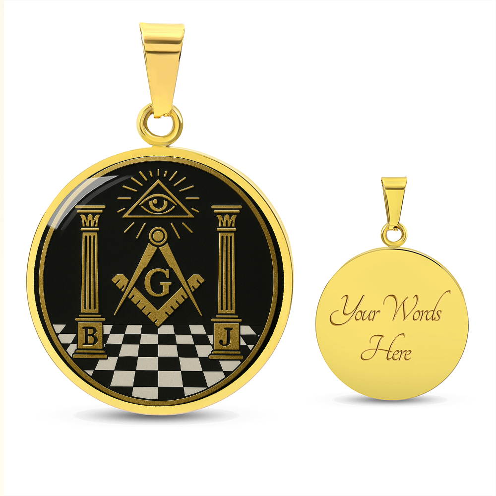 Circle Necklace - Bricks Masons