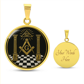 Circle Necklace - Bricks Masons