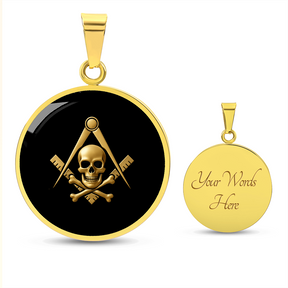 Widows Sons  Circle Necklace - Bricks Masons