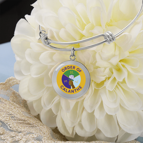 Order of Calanthe Bracelet - Official Calanthe Seal Print with Personalization - Bricks Masons