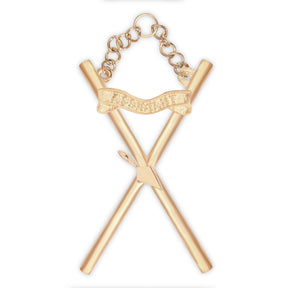Assistant Director of Ceremonies Royal & Select Masters Officer Collar Jewel - Gold Plated