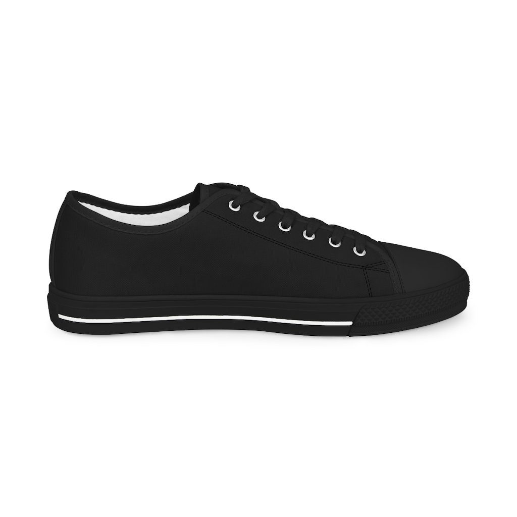 32nd Degree Scottish Rite Sneaker - Low Top Black & White