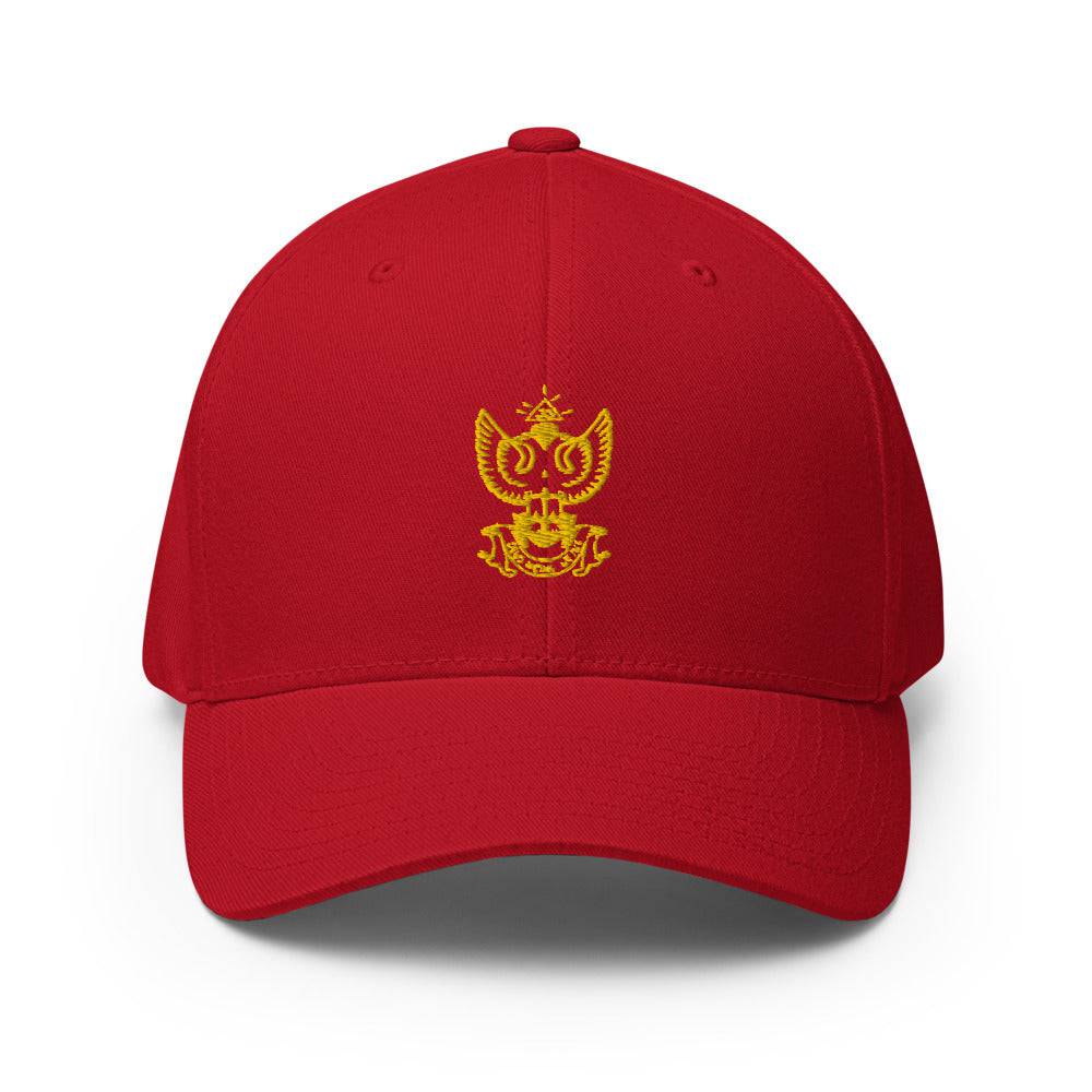 33rd Degree Scottish Rite Baseball Cap -Wings Up Golden Embroidery