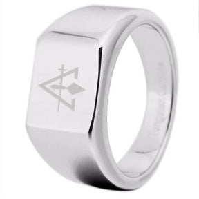 Council Ring - 12MM Width Silver