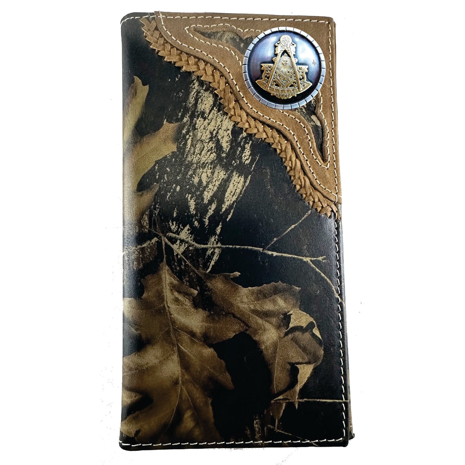 Past Master Blue Lodge Wallet - Bifold  Nocona Camo Long Rodeo