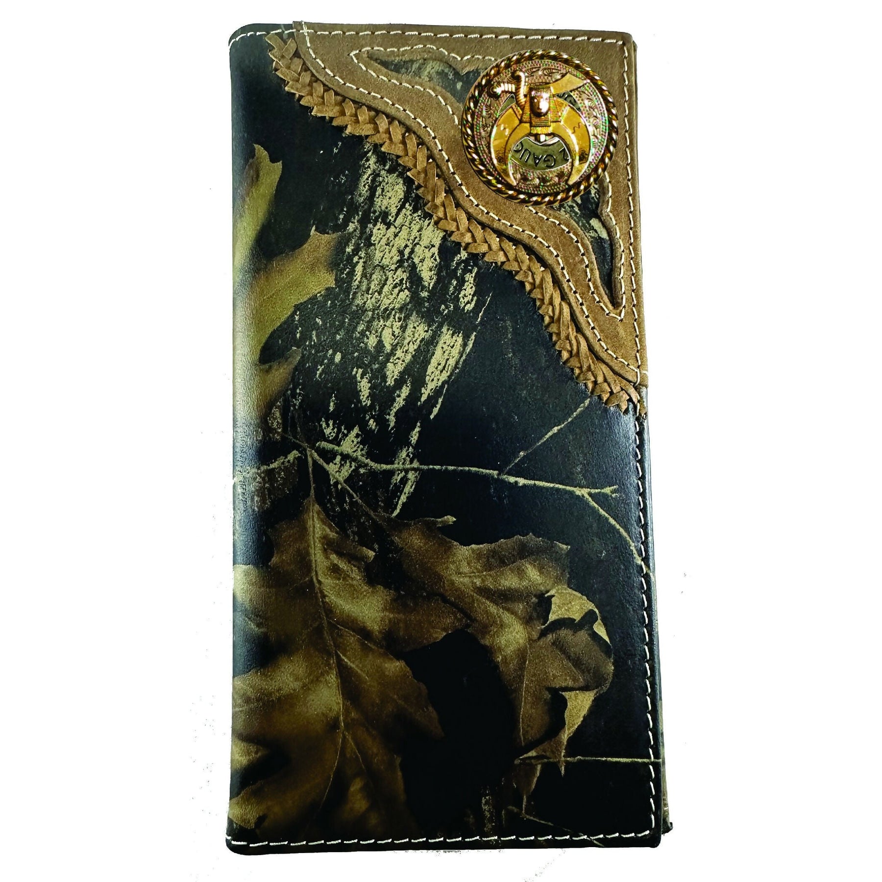 Shriners Wallet - Bifold Nocona Camo Long Rodeo