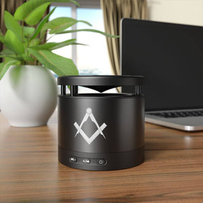 Master Mason Blue Lodge Bluetooth Speaker - Square & Compass