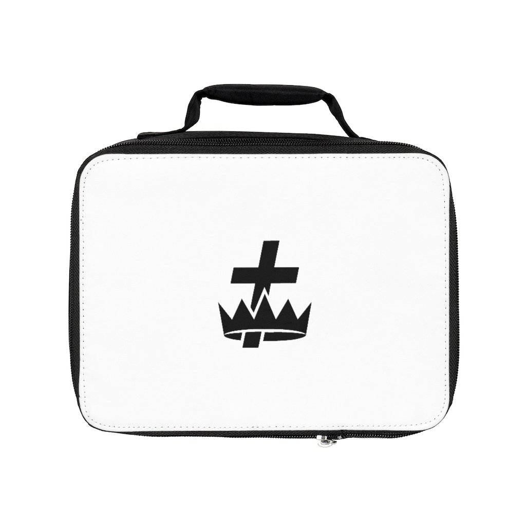 Knights Templar Commandery Lunch Bag - Black & White