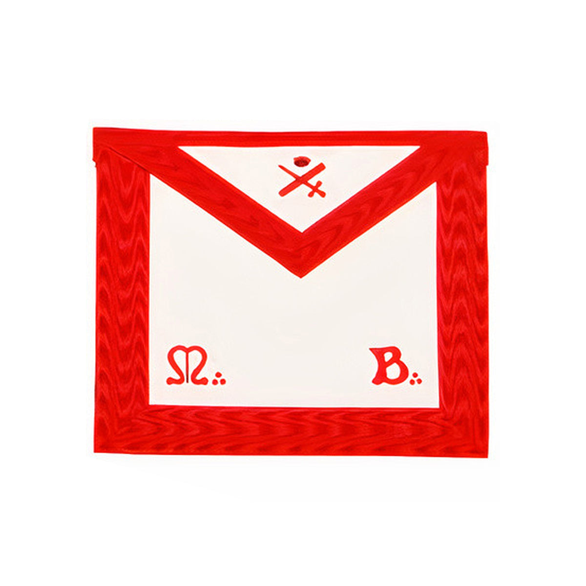 Expert Scottish Rite Schürze - Red Moire