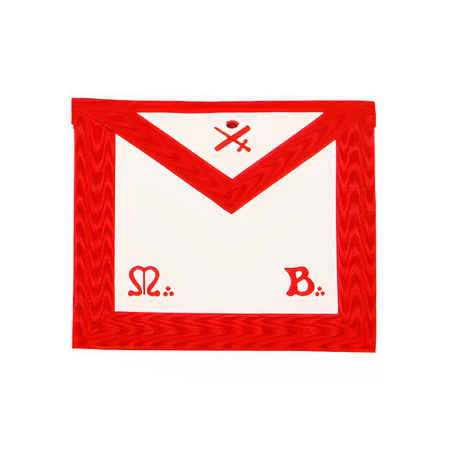 Expert Scottish Rite Apron - Red Moire