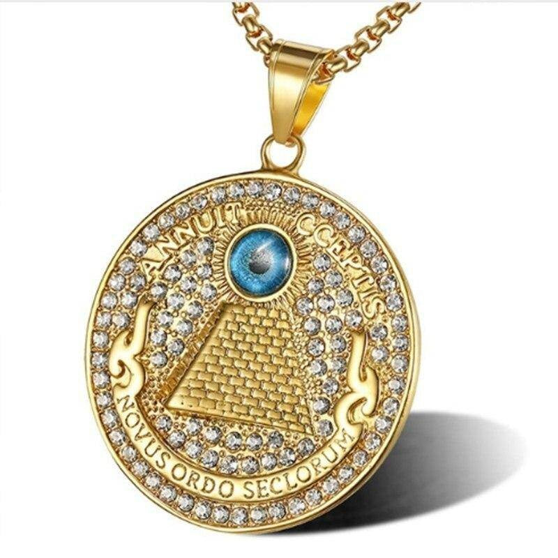 Eye Of Providence Necklace - NOVUS ORDO SECLORUM
