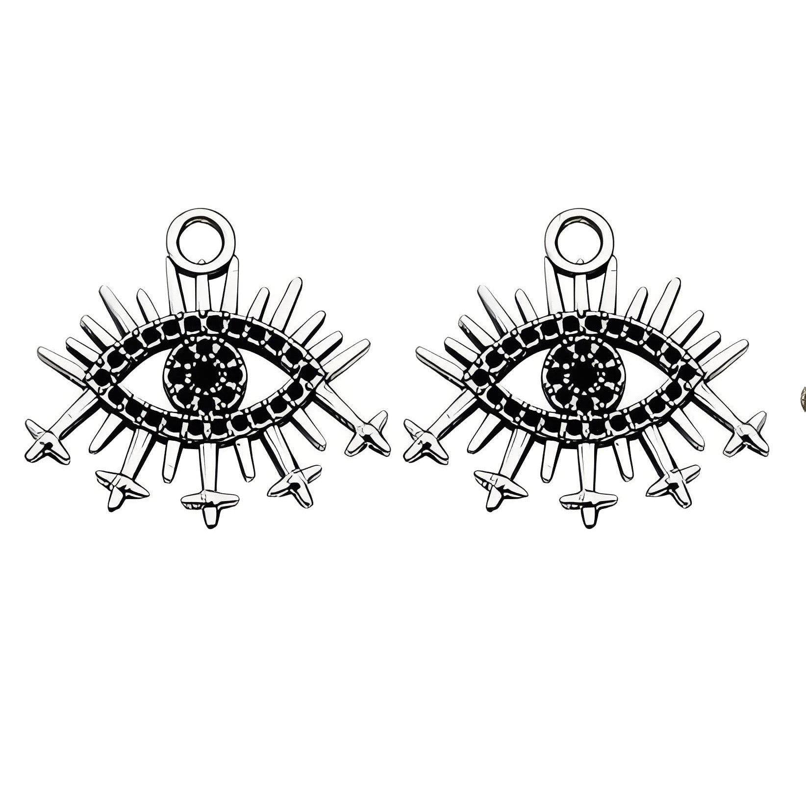 Eye Of Providence Pendant - All Seeing Eye Silver 1 Piece Pendant