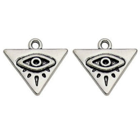 Eye Of Providence Pendant - Silver All Seeing Eye Pyramid Pendant