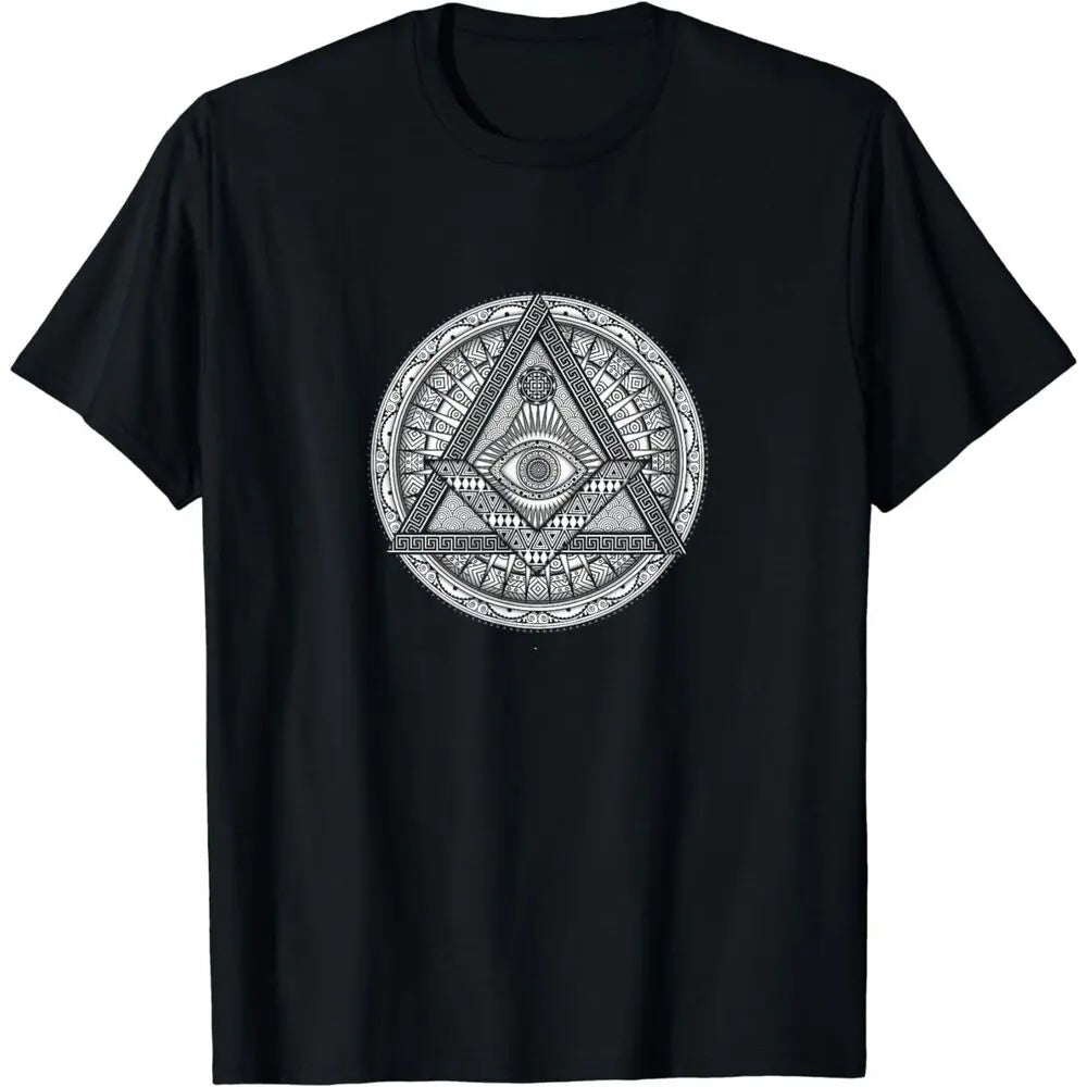 T-Shirt „Auge der Vorsehung“ – Kurzarm, Baumwolle