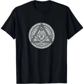 T-Shirt „Auge der Vorsehung“ – Kurzarm, Baumwolle
