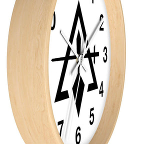 Council Clock - Wooden Frame