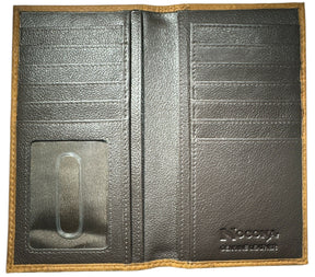 Shriners Wallet - Nocona Soft Leather Cross Long Rodeo