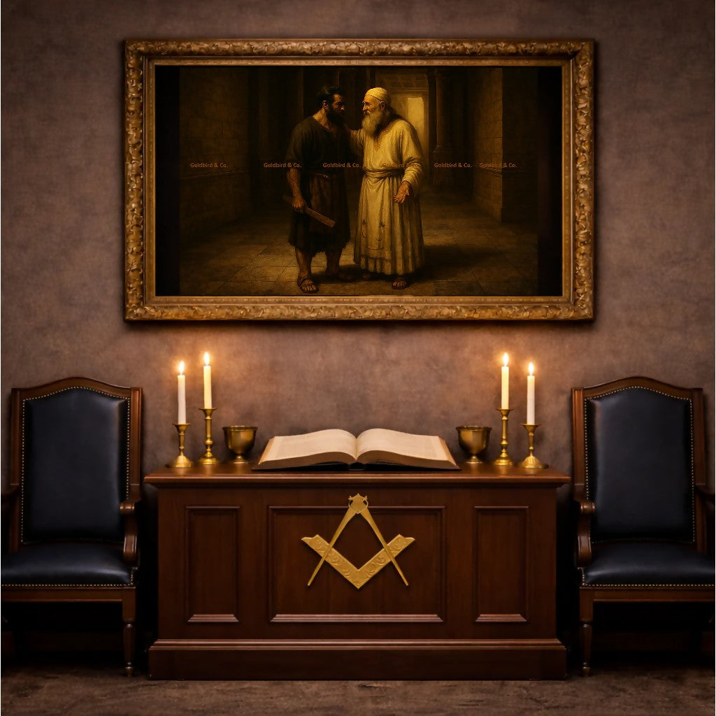 Masonic Canvas - The Counsel of the Gauge