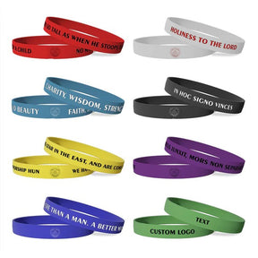 Grand Master Blue Lodge Bracelet - Various Silicone Colors