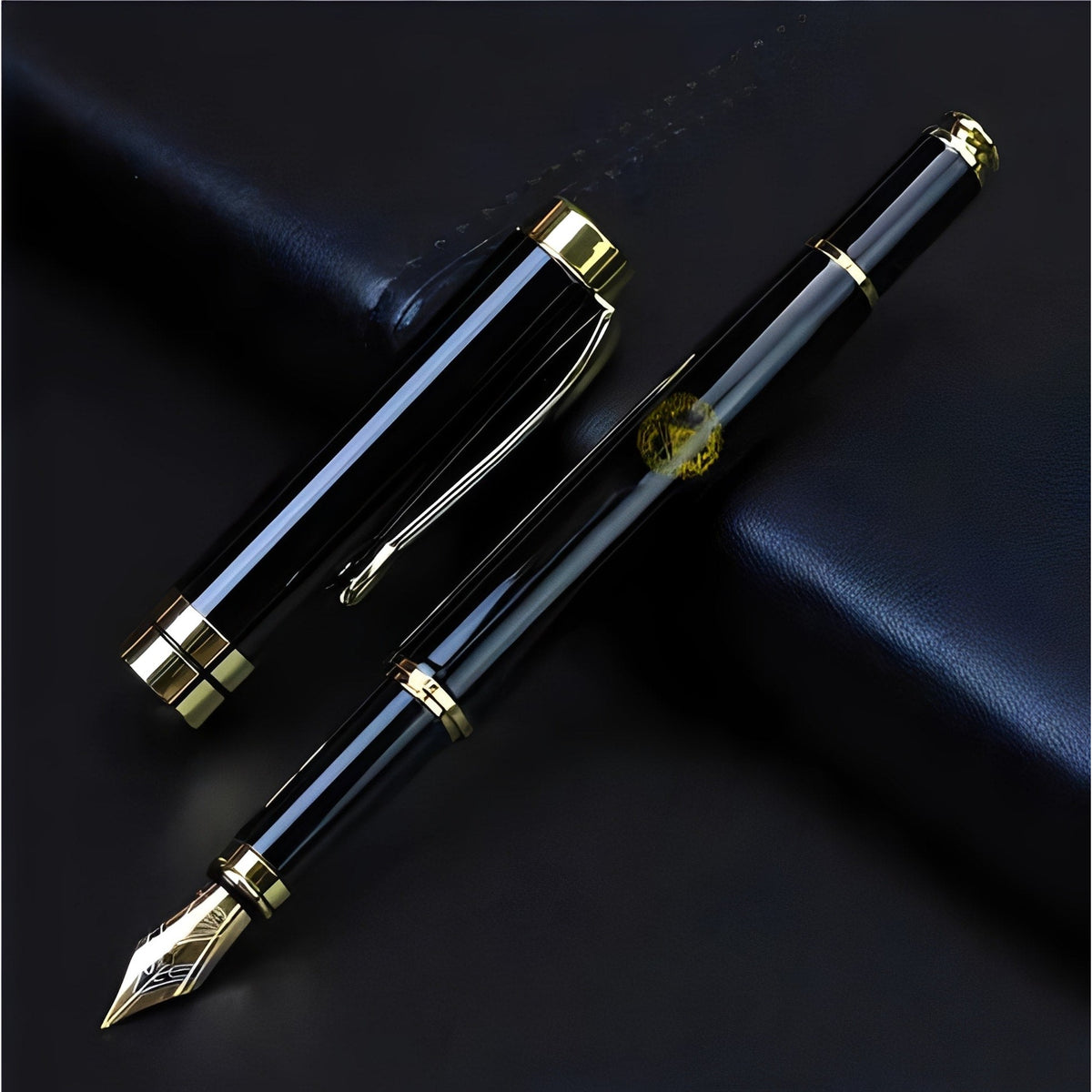 Grand Master Blue Lodge Pen - Black & Gold