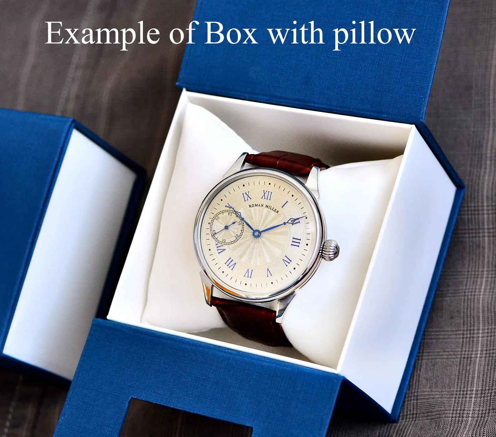 Master Mason Blue Lodge Wristwatch - Hidden Symbols Bracelet - Bricks Masons