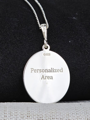 Master Mason Blue Lodge Necklace - Silver Owl With Square & Compass - Bricks Masons