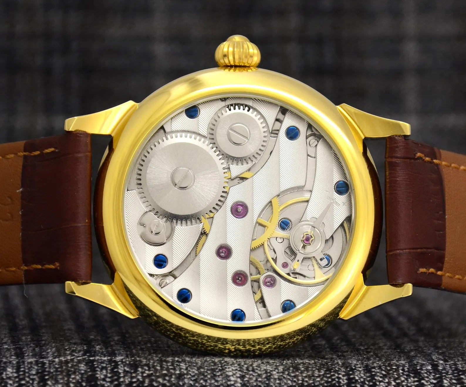 Master Mason Blue Lodge Wristwatch - Hidden Symbols Bracelet - Bricks Masons