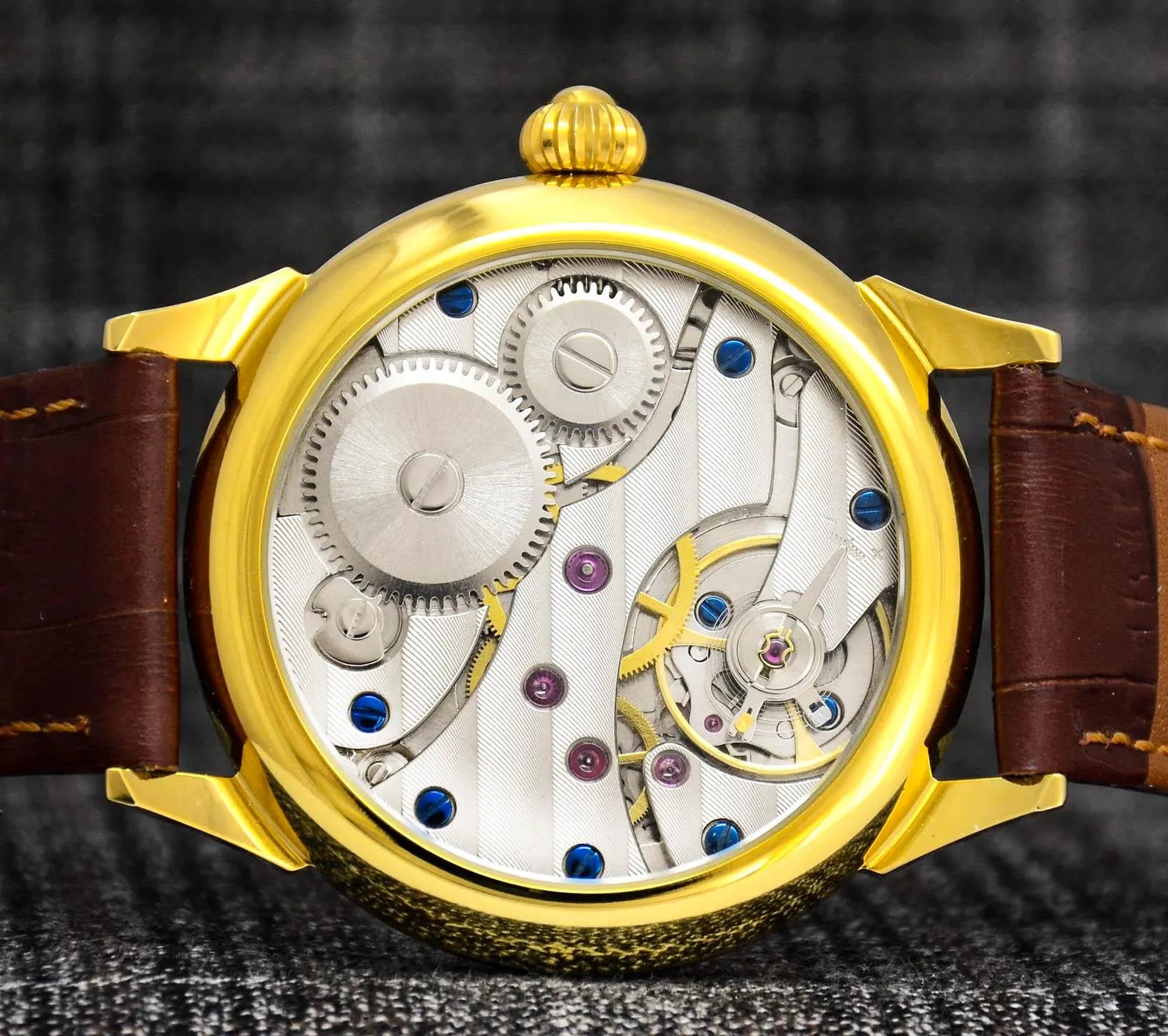 Master Mason Blue Lodge Wristwatch -  All-Seeing Eye - Bricks Masons