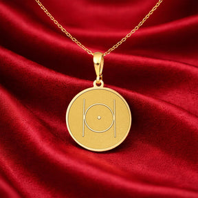 Masonic Necklace - The Point Within a Circle - Bricks Masons