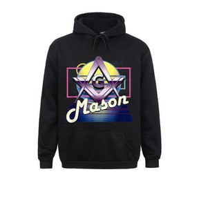 Master Mason Blue Lodge Hoodie - Square & Compass G (Multiple Colors)