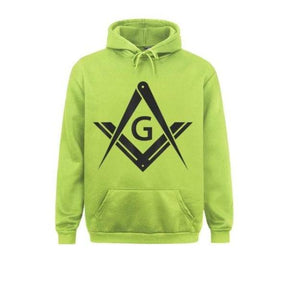 Master Mason Blue Lodge Hoodie - Square & Compass G (Various Colors)