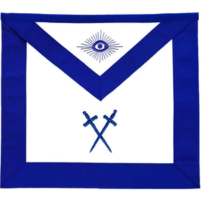 Inner Guard Blue Lodge Officer Apron - Machine Embroidery