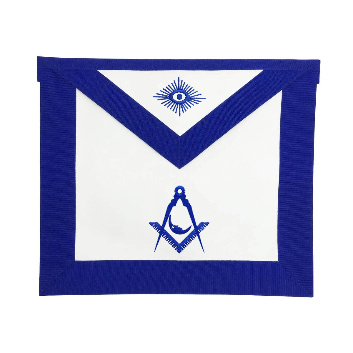 Junior Deacon Blue Lodge Officer Apron - Royal Blue