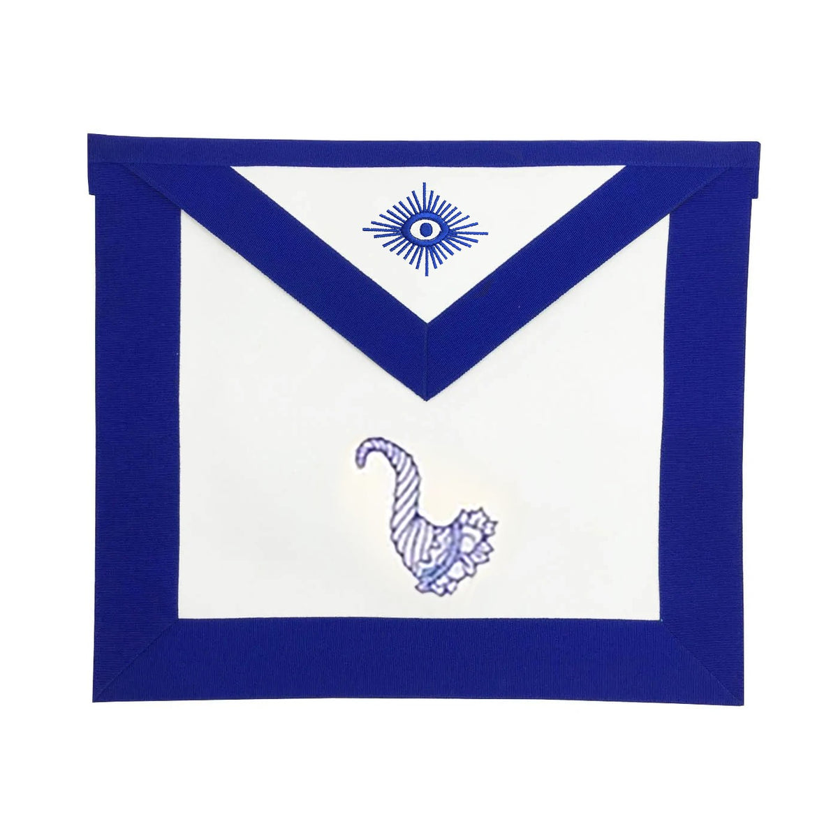 Junior Steward Blue Lodge Officer Apron - Royal Blue