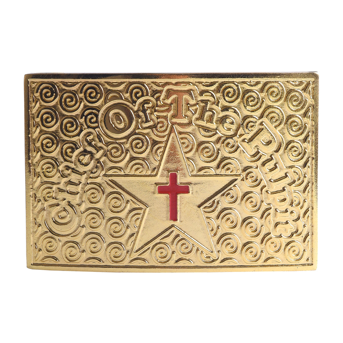 knights-templar-belt-buckle-  display picture 2
