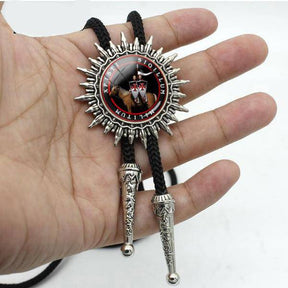 Knights Templar Bolo Tie - Knights On Horseback - Bricks Masons