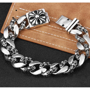 Knights Templar Bracelet - Silver Plating t