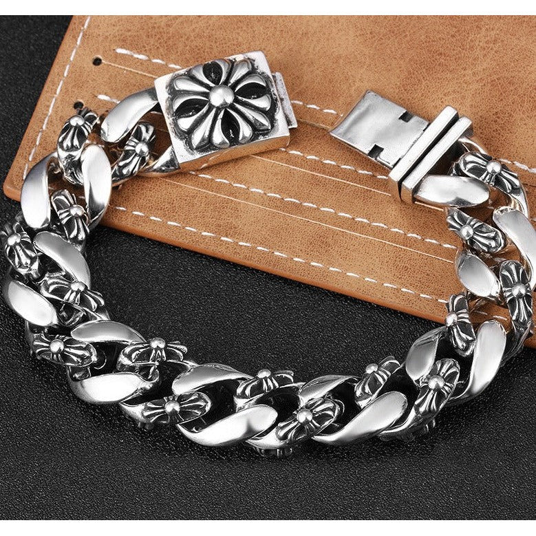 Knights Templar Bracelet - Silver Plating t