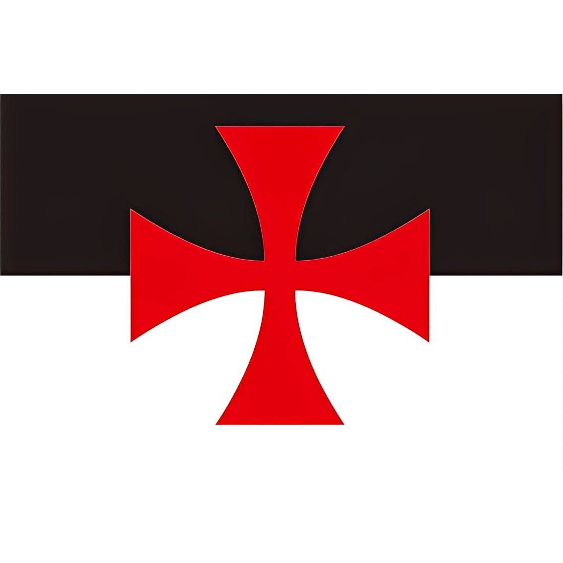 Knights Templar Flag - Cross Pat̩e