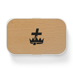 Knights Templar Lunch Box - Wooden Lid - Bricks Masons