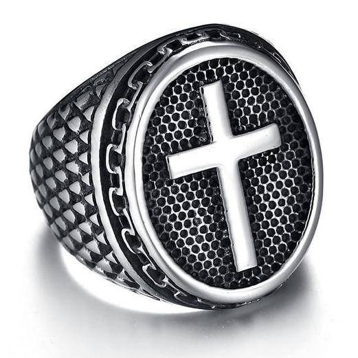 Knights Templar Ring - Cross - Bricks Masons