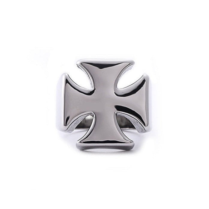 Knights Templar Ring - Full Stainless Steel Templar t