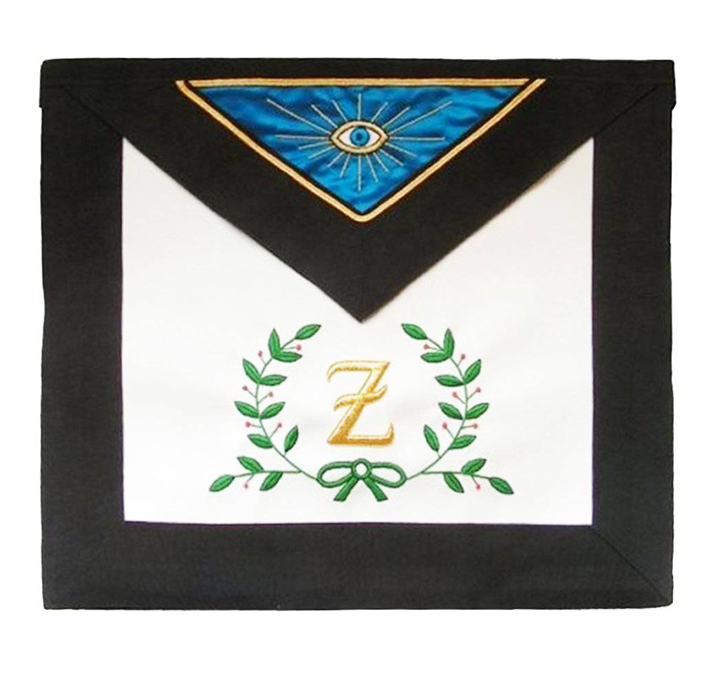 BRICKS MASONS 18th Degree Scottish Rite Collarette - Rose Moire Ribbon For Knights Rose Croix