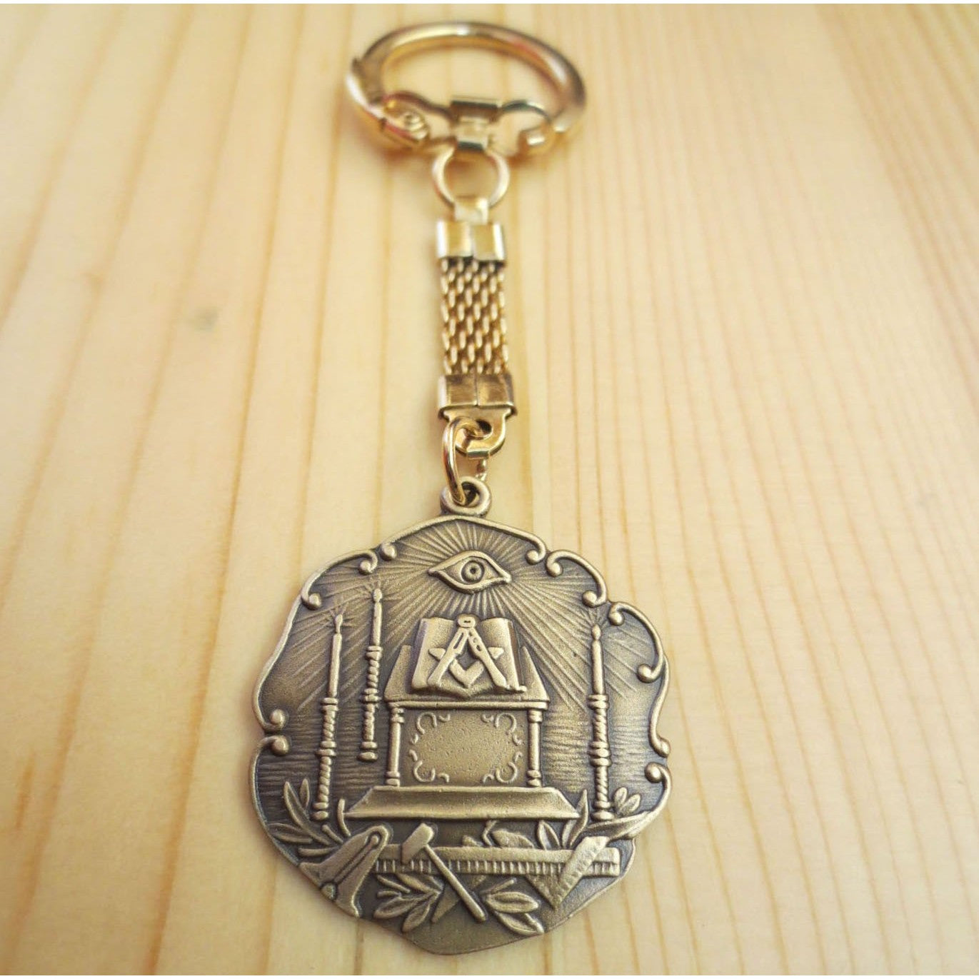 Masonic Keychain - Tools Lodge