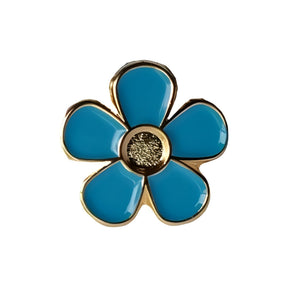 Masonic Lapel Pin - Forget Me Not Emblem