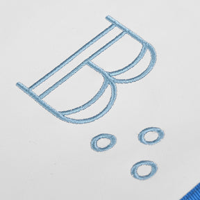 Master Mason Blue Lodge Apron - Blue Ribbon Machine Embroidery - Bricks Masons