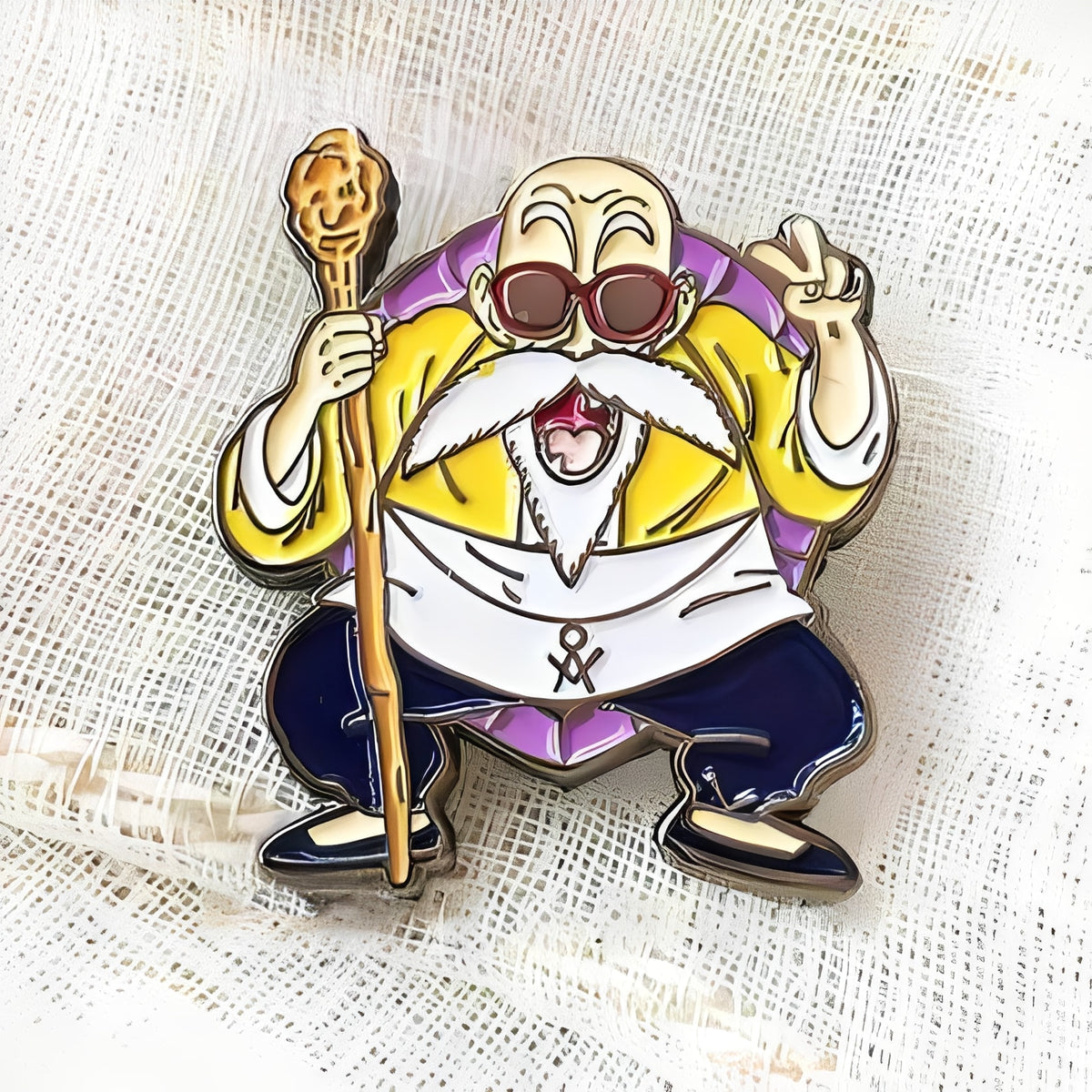 Master Mason Blue Lodge Lapel Pin - Japanese Anime - Bricks Masons